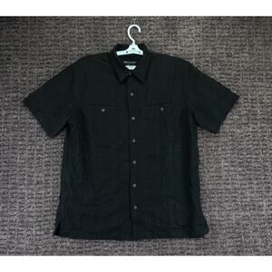 5.11 Tactical Shirt Mens Large Black Short Sleeve Concealed Carry Gun Covert